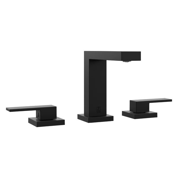 ZLINE Rubicon Modern Widespread Bath Faucet in Matte Black (RBCN3-BF-MB)