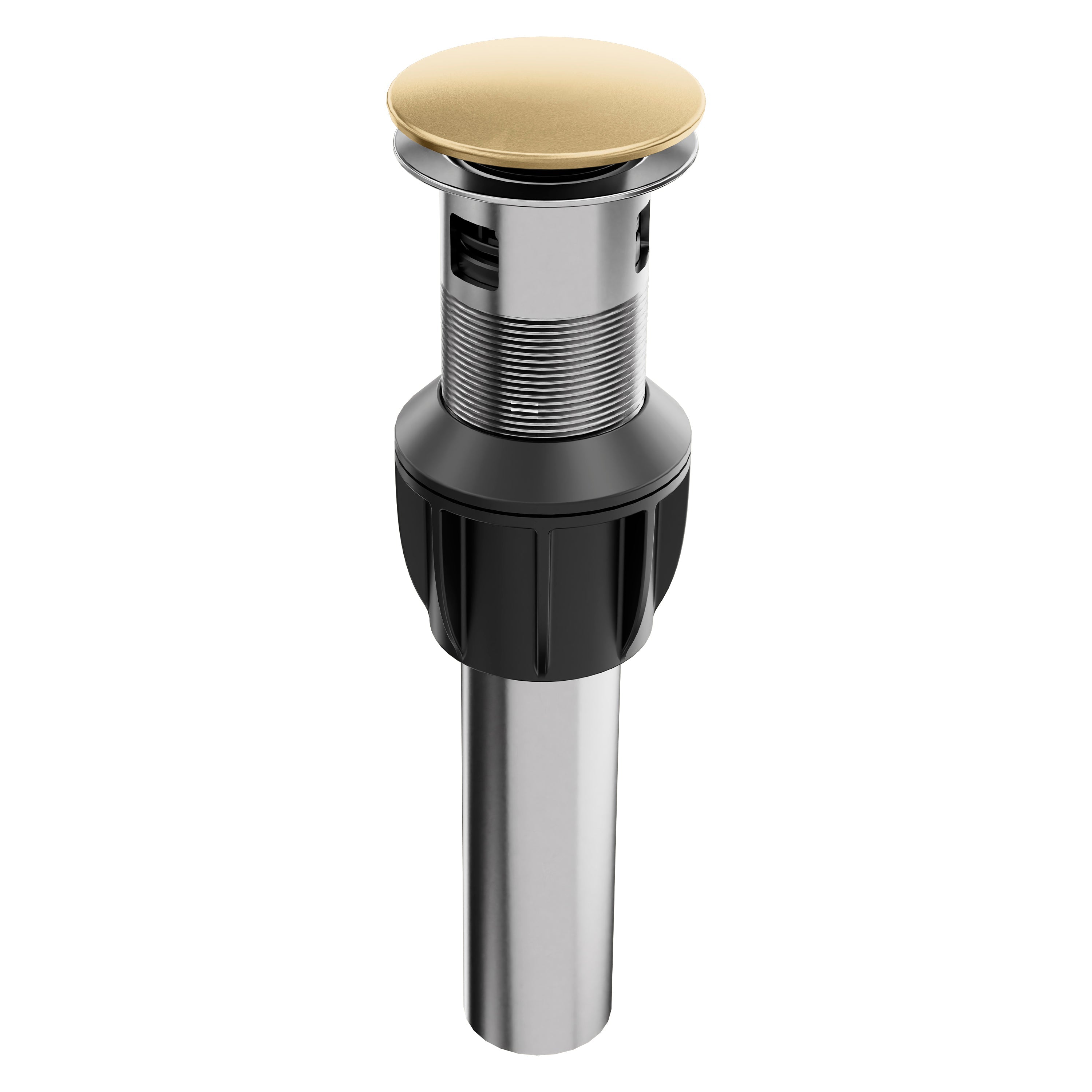 ZLINE Rubicon Push Button Drain in Champagne Bronze (RBCN1-PDO-CB)