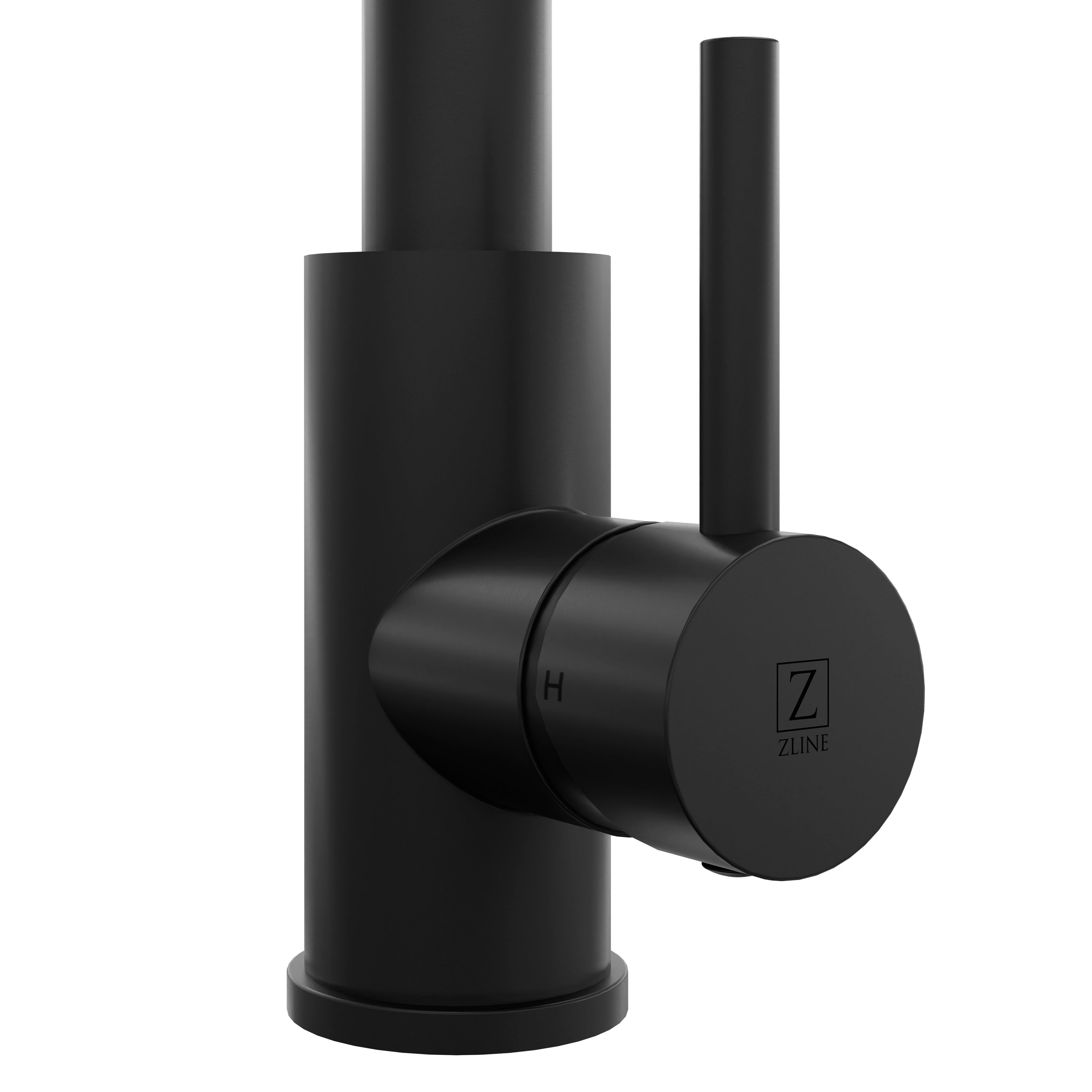 ZLINE Rubicon Pull Down Single Handle Kitchen Faucet in Matte Black (RBCN1-KF-MB)