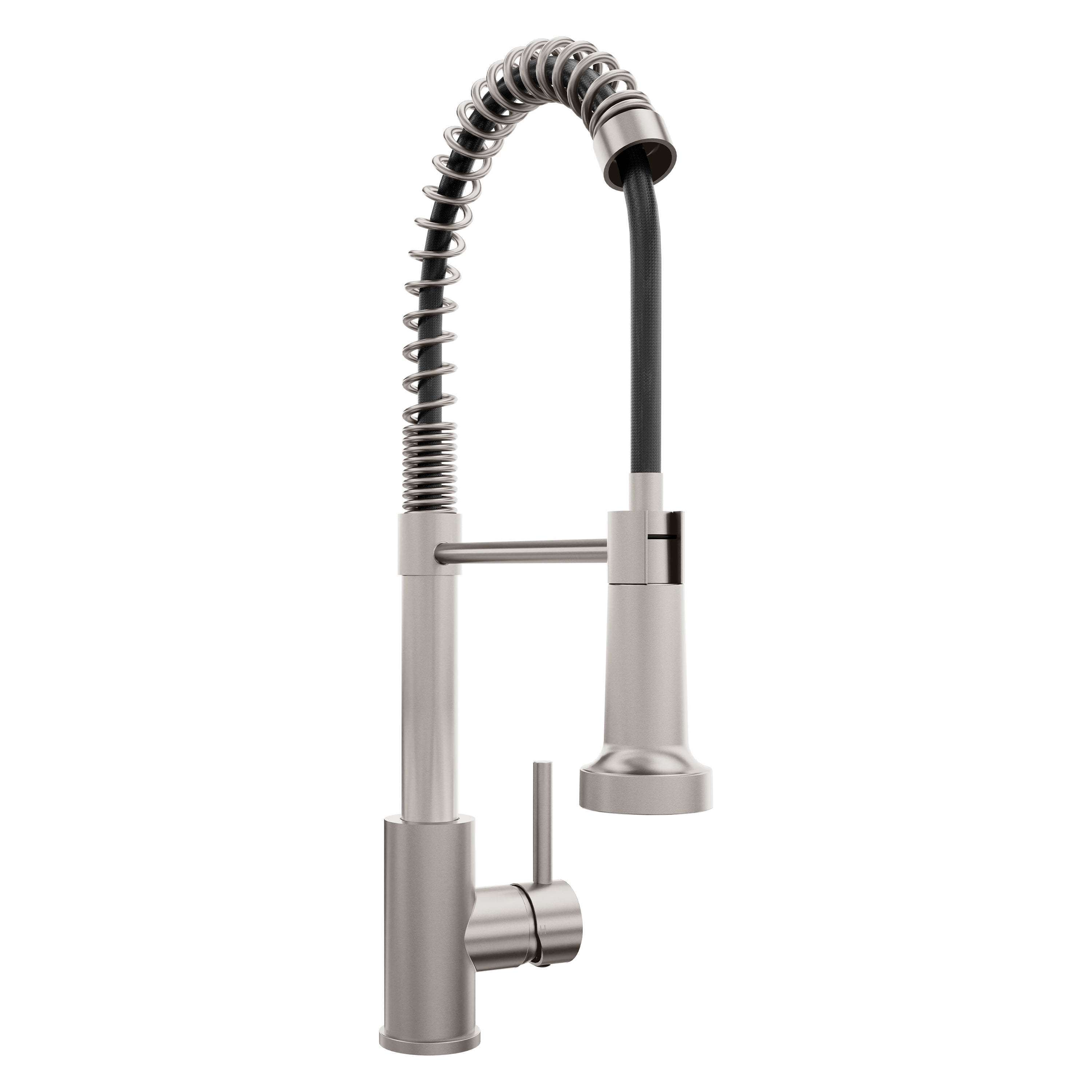 ZLINE Rubicon Pull Down Spring Spray Wand Kitchen Faucet in Brushed Nickel (RBCN2-KF-BN)