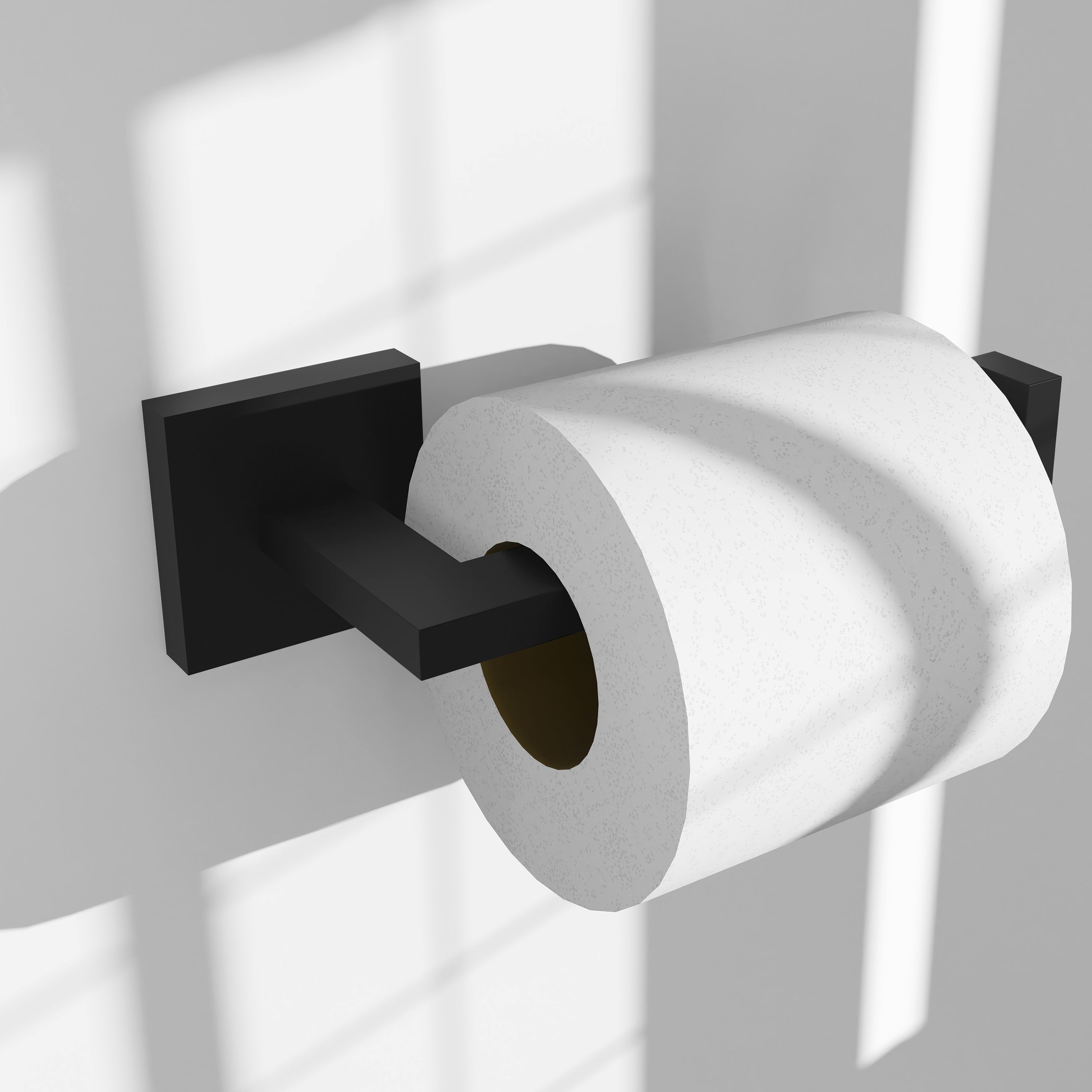 ZLINE Rubicon Toilet Paper Holder in Matte Black (RBCN1-TP-MB)