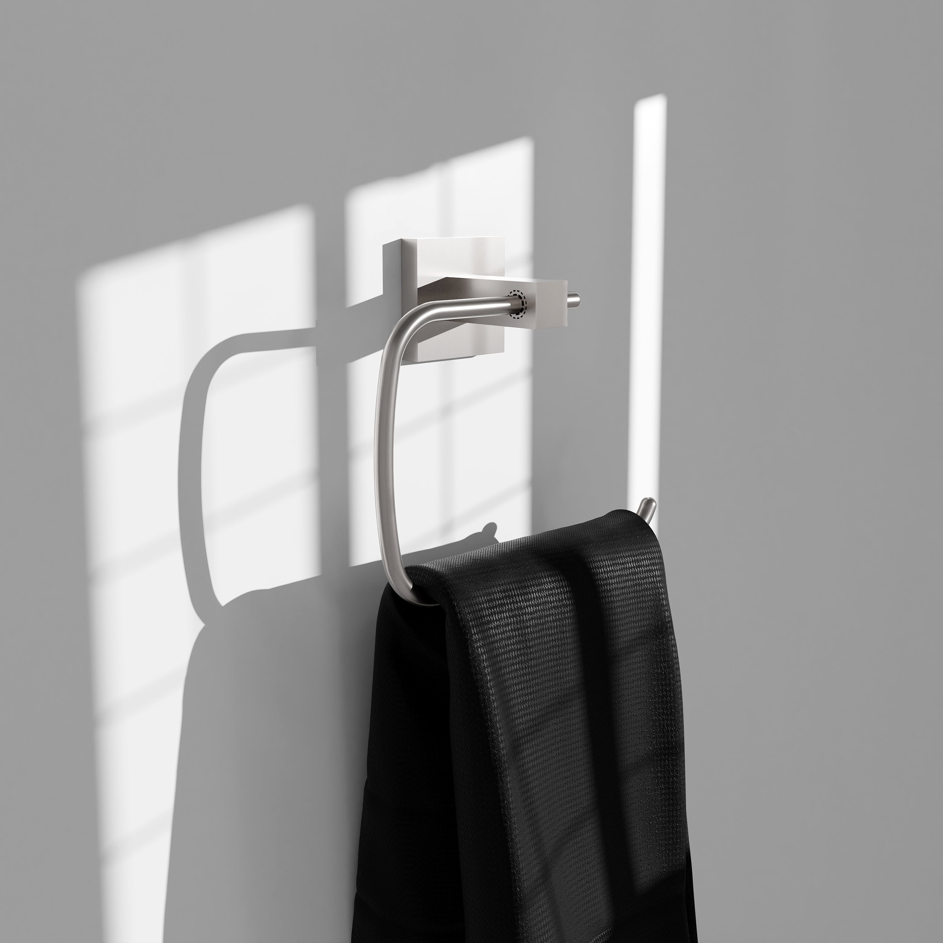 ZLINE Rubicon Towel Ring in Brushed Nickel (RBCN1-TRNG-BN)