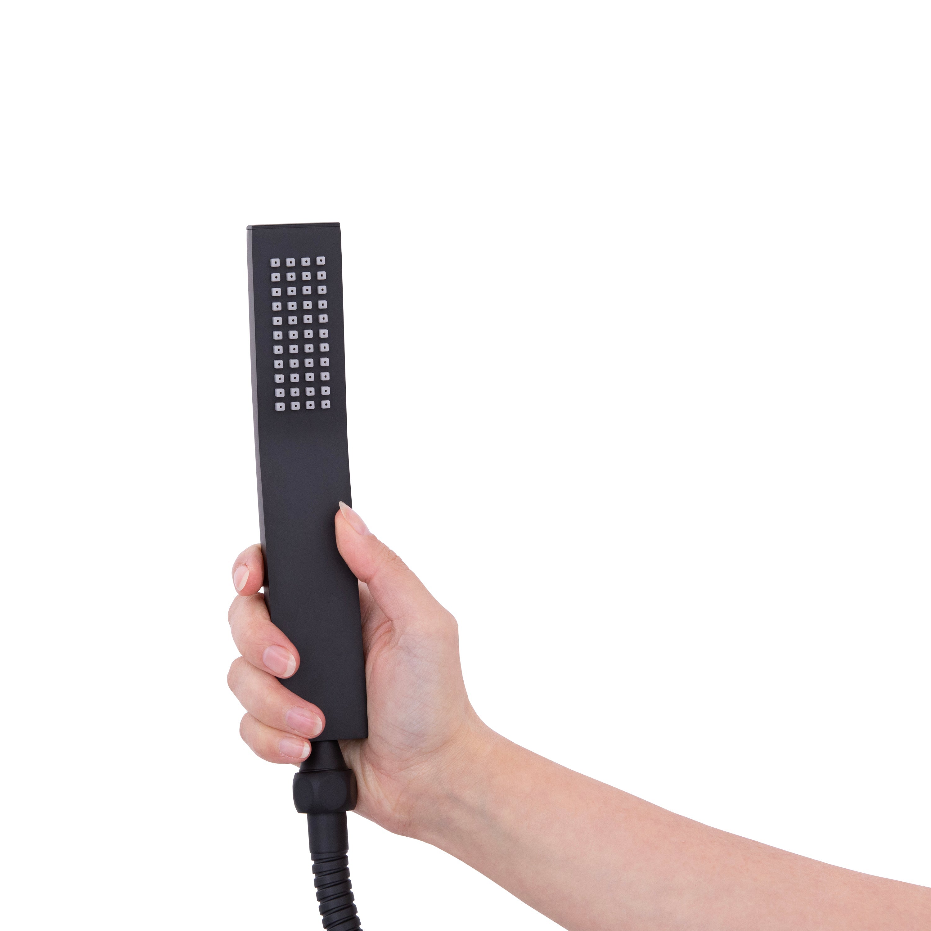 ZLINE Autograph Edition Crystal Bay Thermostatic Shower System with Body Jets in Matte Black (CBY-SHS-T3-MB)