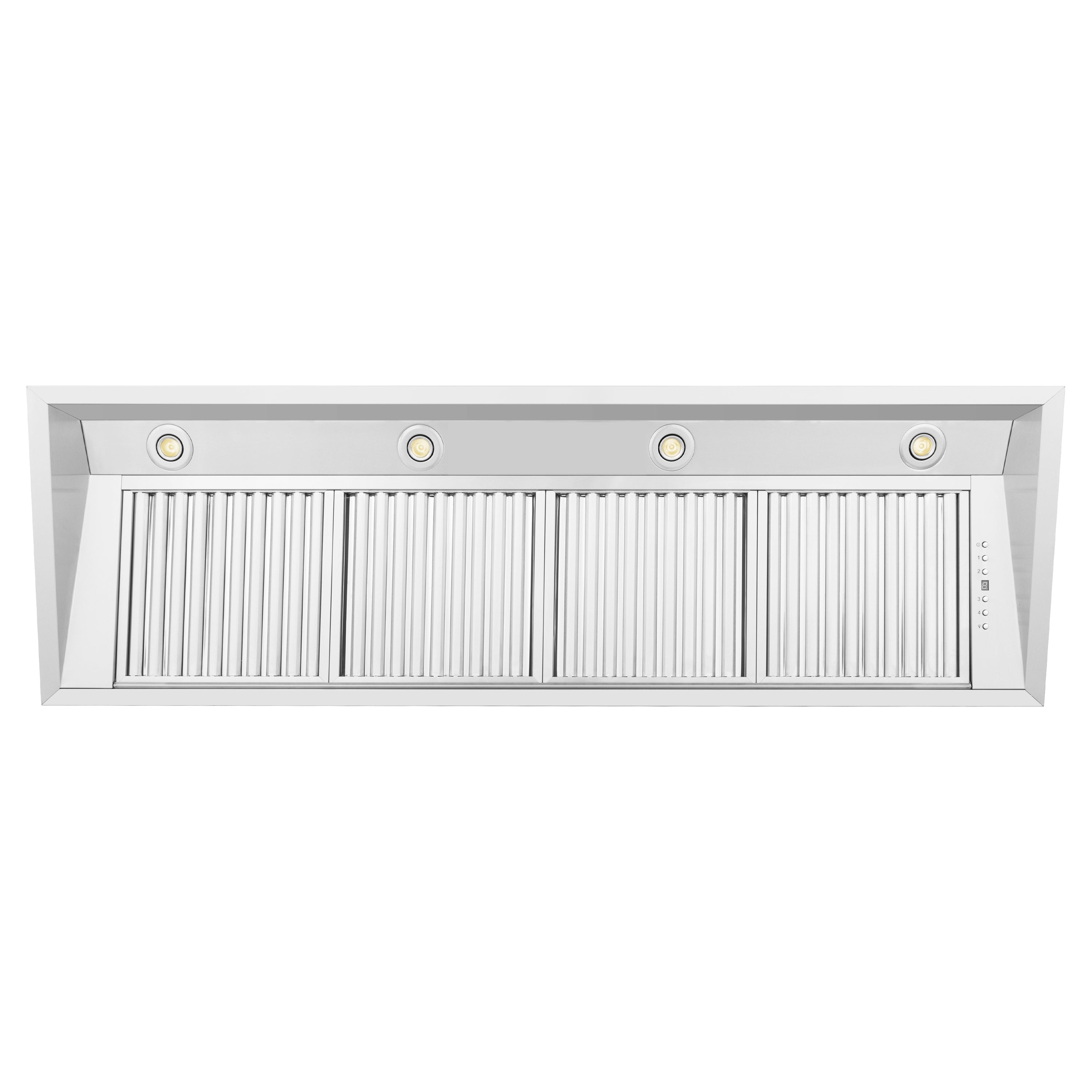 ZLINE 58" Ducted Wall Mount Range Hood Insert in Stainless Steel (698-58)