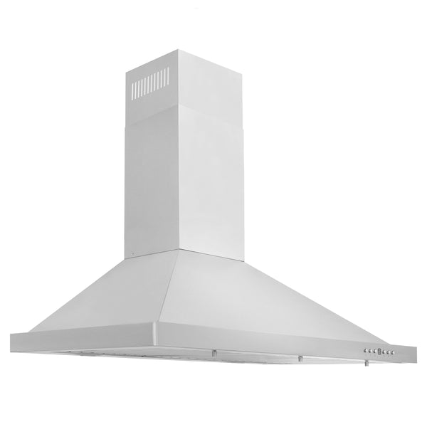 ZLINE 36" Kitchen Package with Stainless Steel Dual Fuel Range, Convertible Vent Range Hood and Dishwasher (3KP-RARH36-DW)