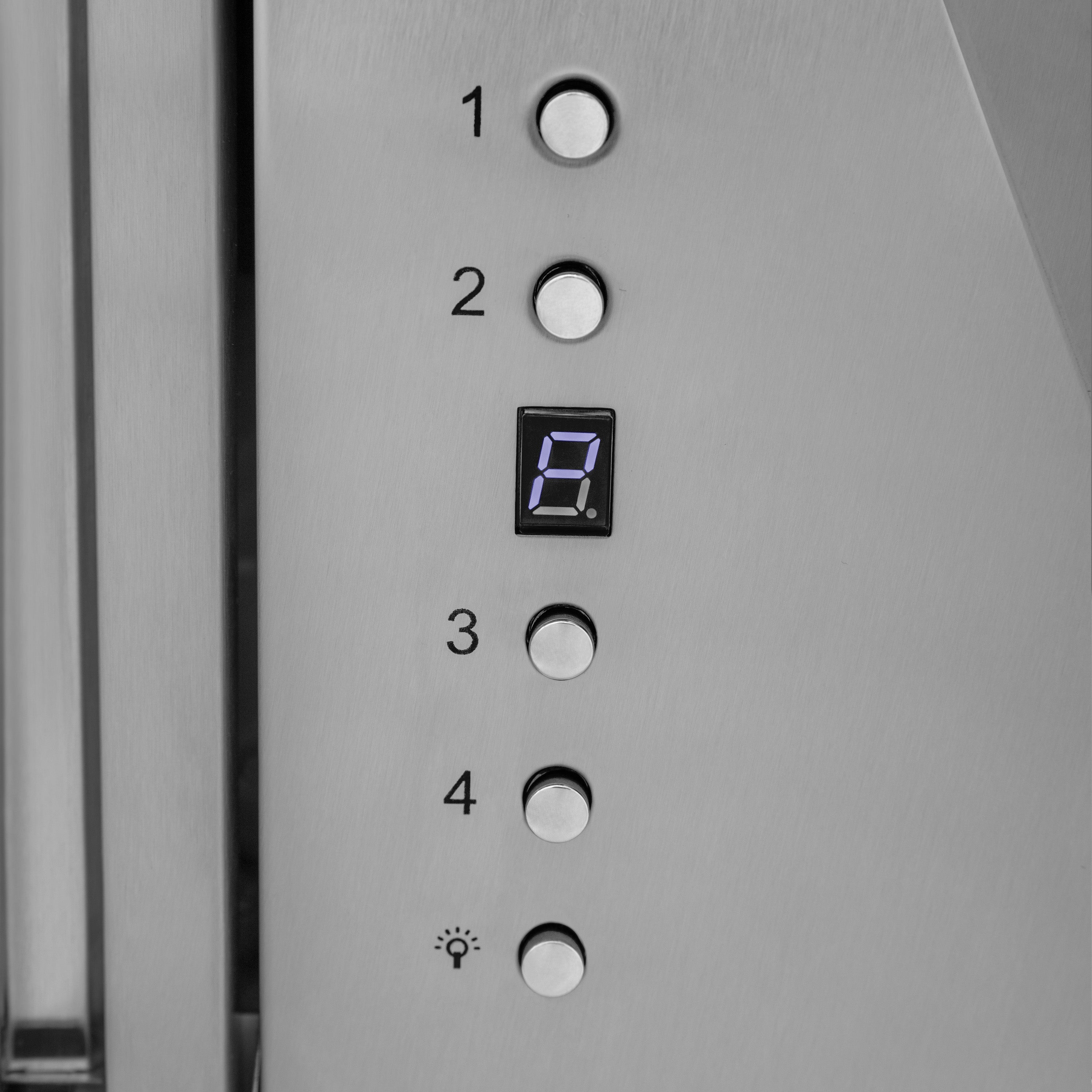 ZLINE 54" Professional Convertible Vent Wall Mount Range Hood in Stainless Steel (597-54)