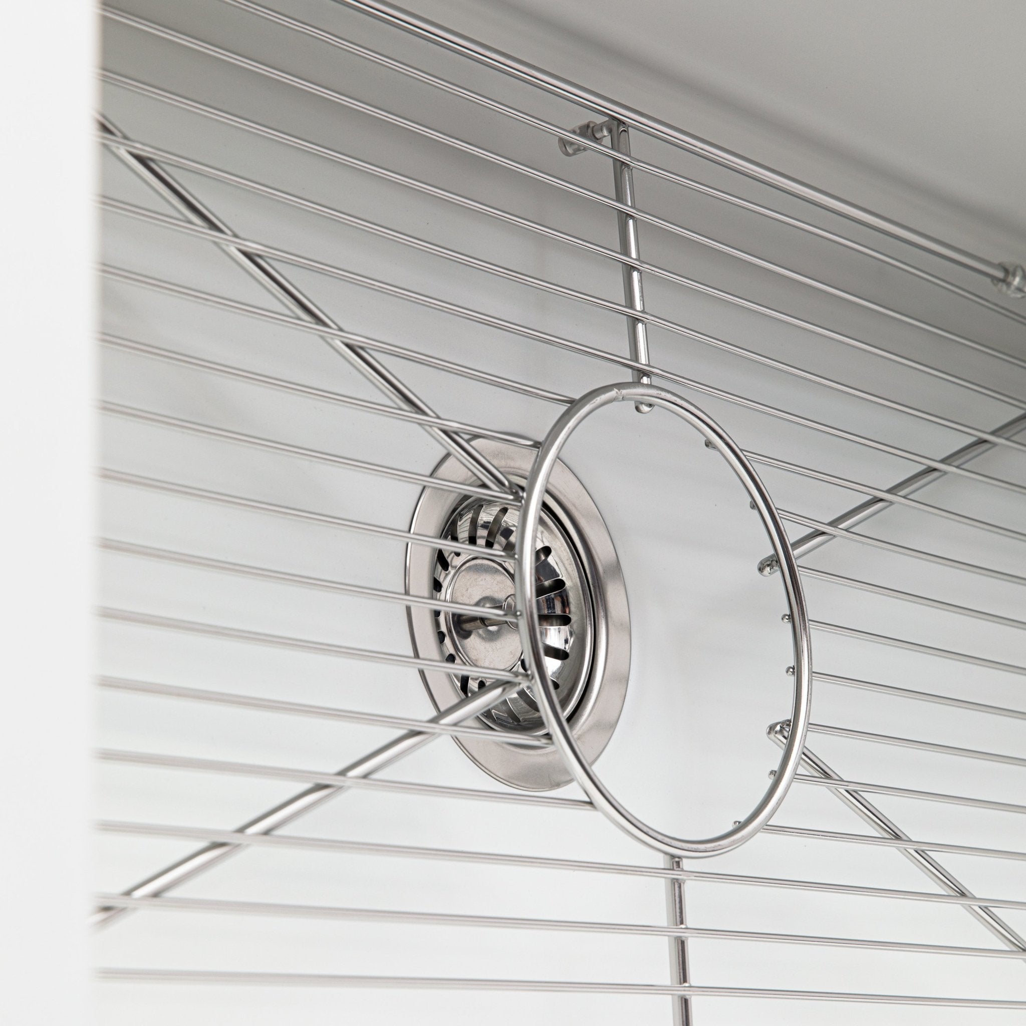 ZLINE 30 in. Venice Farmhouse Apron Front Reversible Single Bowl Fireclay Kitchen Sink with Bottom Grid in White Gloss (FRC5119-WH-30)