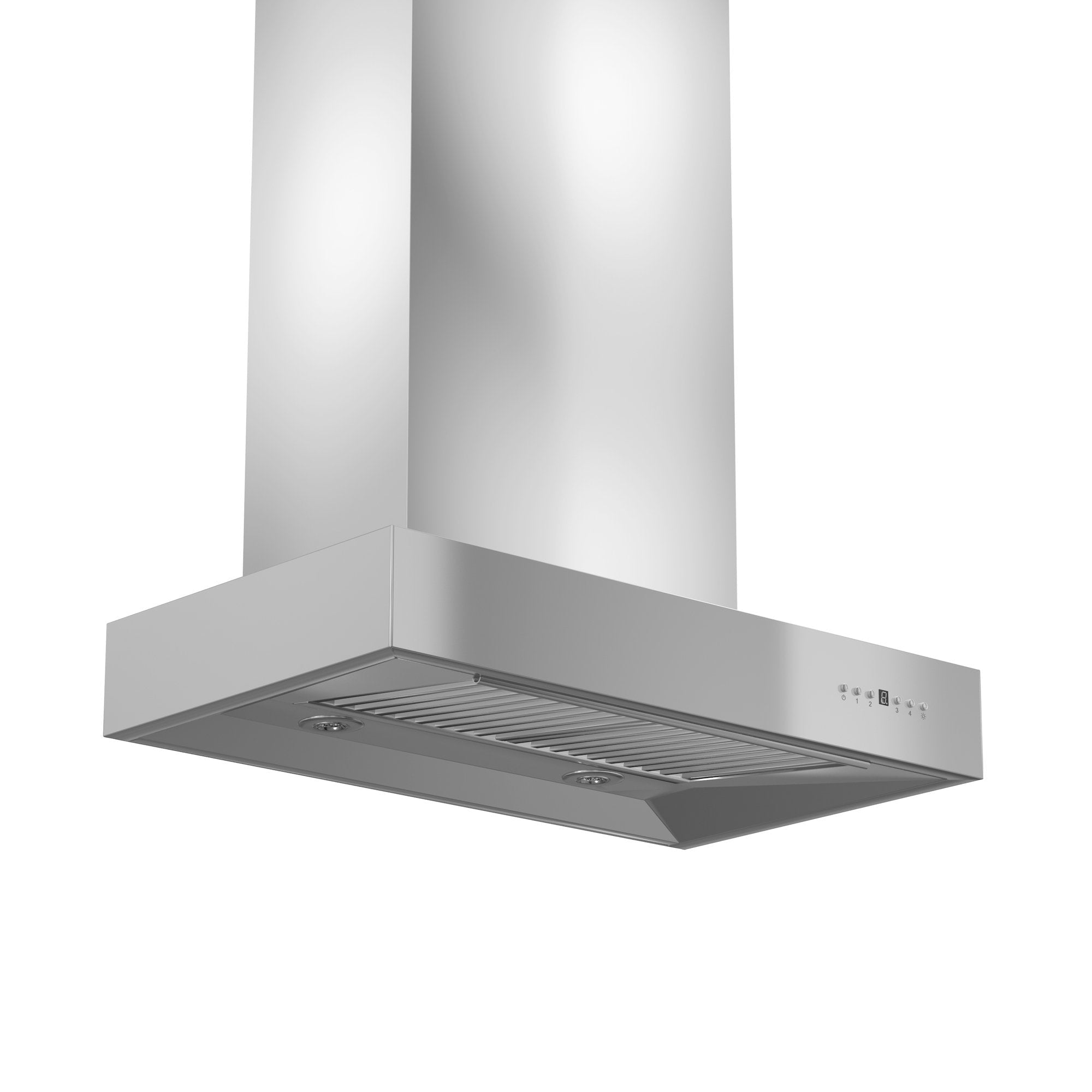 ZLINE 48 in. Ducted Wall Mount Range Hood with Dual Remote Blower in Stainless Steel (KECOM-RD-48)