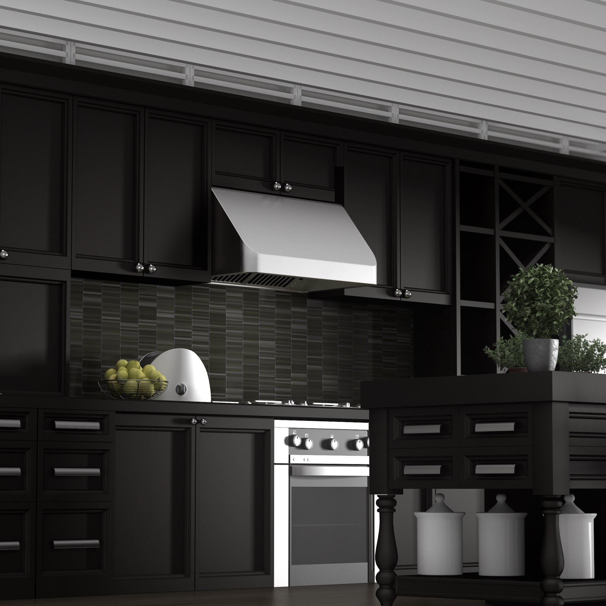 ZLINE Under Cabinet Range Hood in Stainless Steel (488)