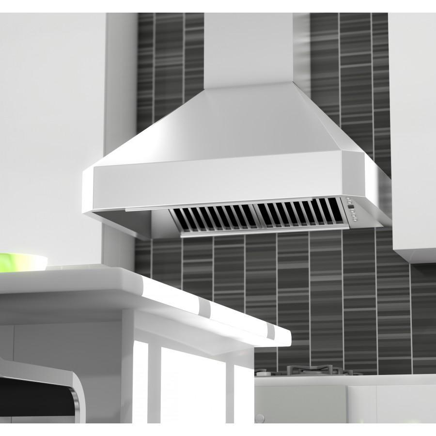 ZLINE 36 in. Wall Mount Range Hood in Stainless Steel (455-36)