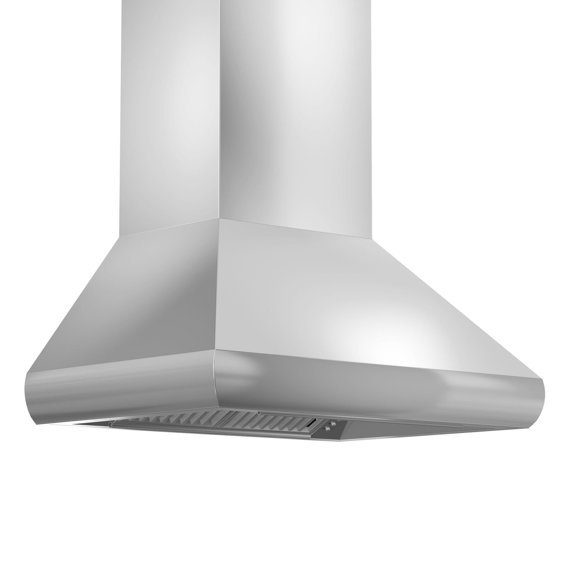 ZLINE 36 in. Ducted Wall Mount Range Hood with Dual Remote Blower in Stainless Steel (687-RD-36)
