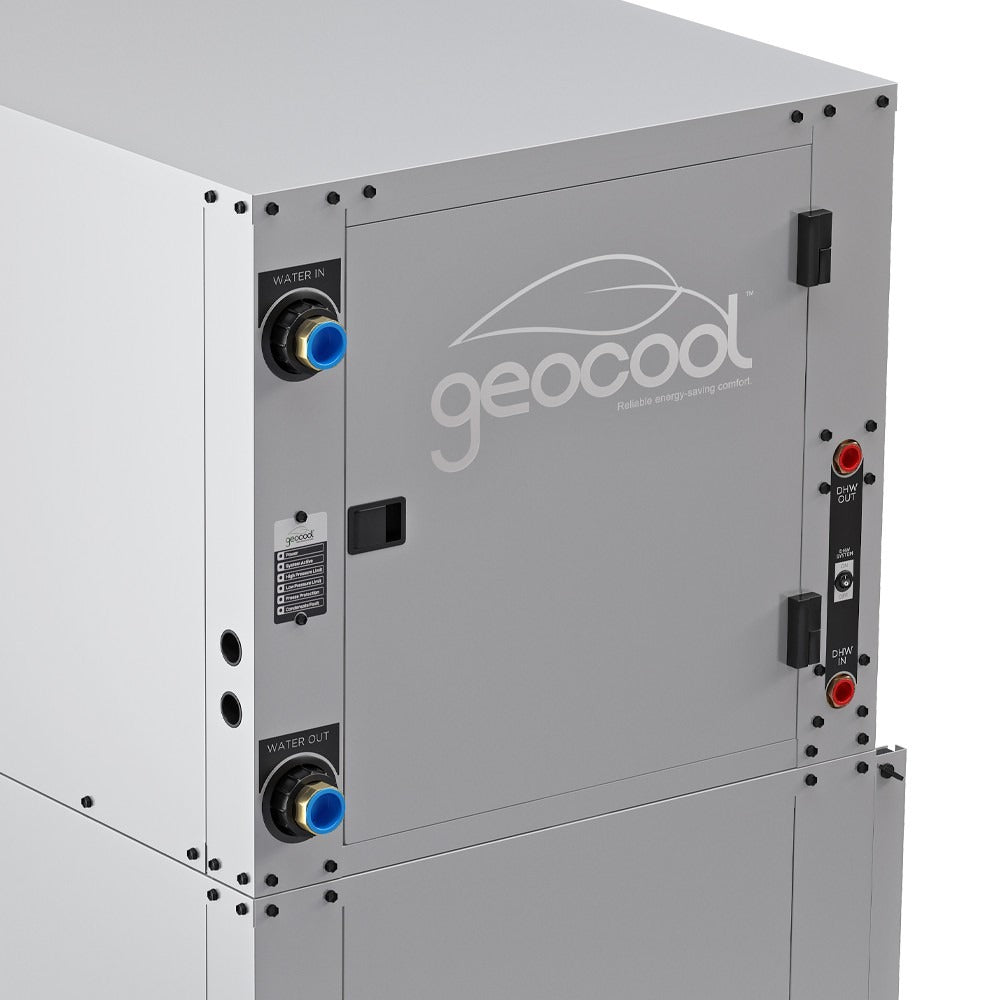 MrCool 2 Ton 36.5 EER 2 Stage GeoCool Geothermal Heat Pump  Downflow Package Unit