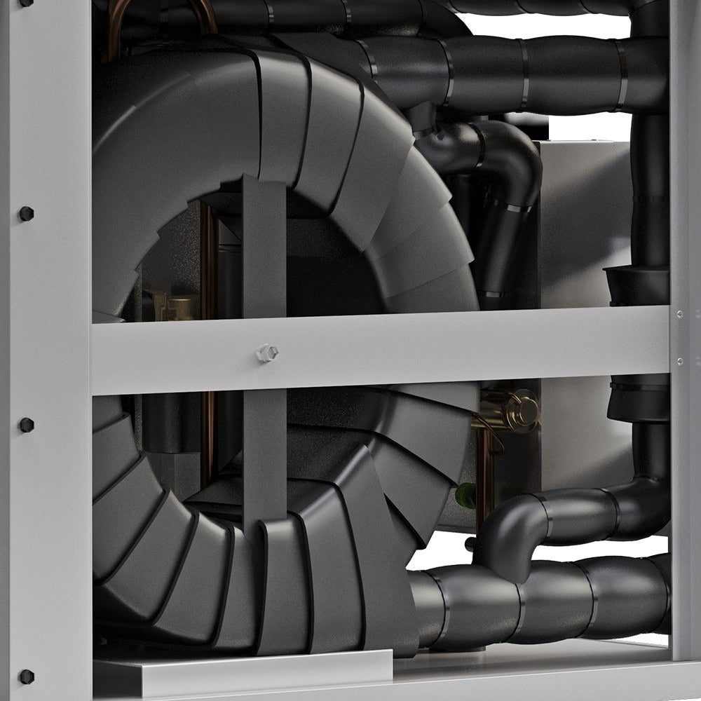 MrCool 3 Ton 35.7 EER 2 Stage GeoCool Geothermal Heat Pump Horizontal Package Unit