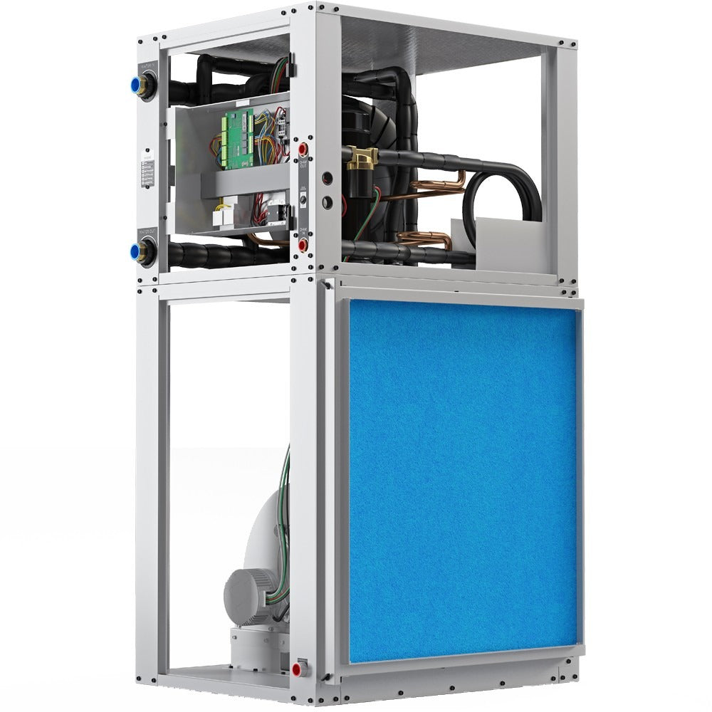 MrCool 5 Ton 31 EER 2 Stage GeoCool Geothermal Heat Pump Downflow Package Unit