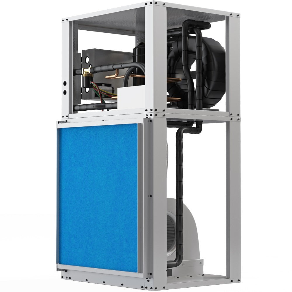 MrCool 5 Ton 31 EER 2 Stage GeoCool Geothermal Heat Pump Downflow Package Unit