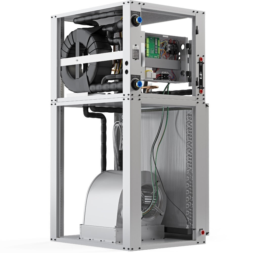 MrCool 5 Ton 31 EER 2 Stage GeoCool Geothermal Heat Pump Downflow Package Unit
