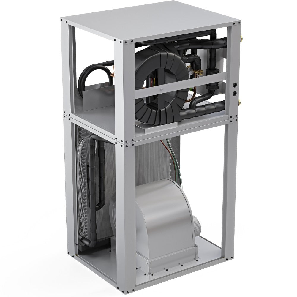 MrCool 5 Ton 31 EER 2 Stage GeoCool Geothermal Heat Pump Downflow Package Unit