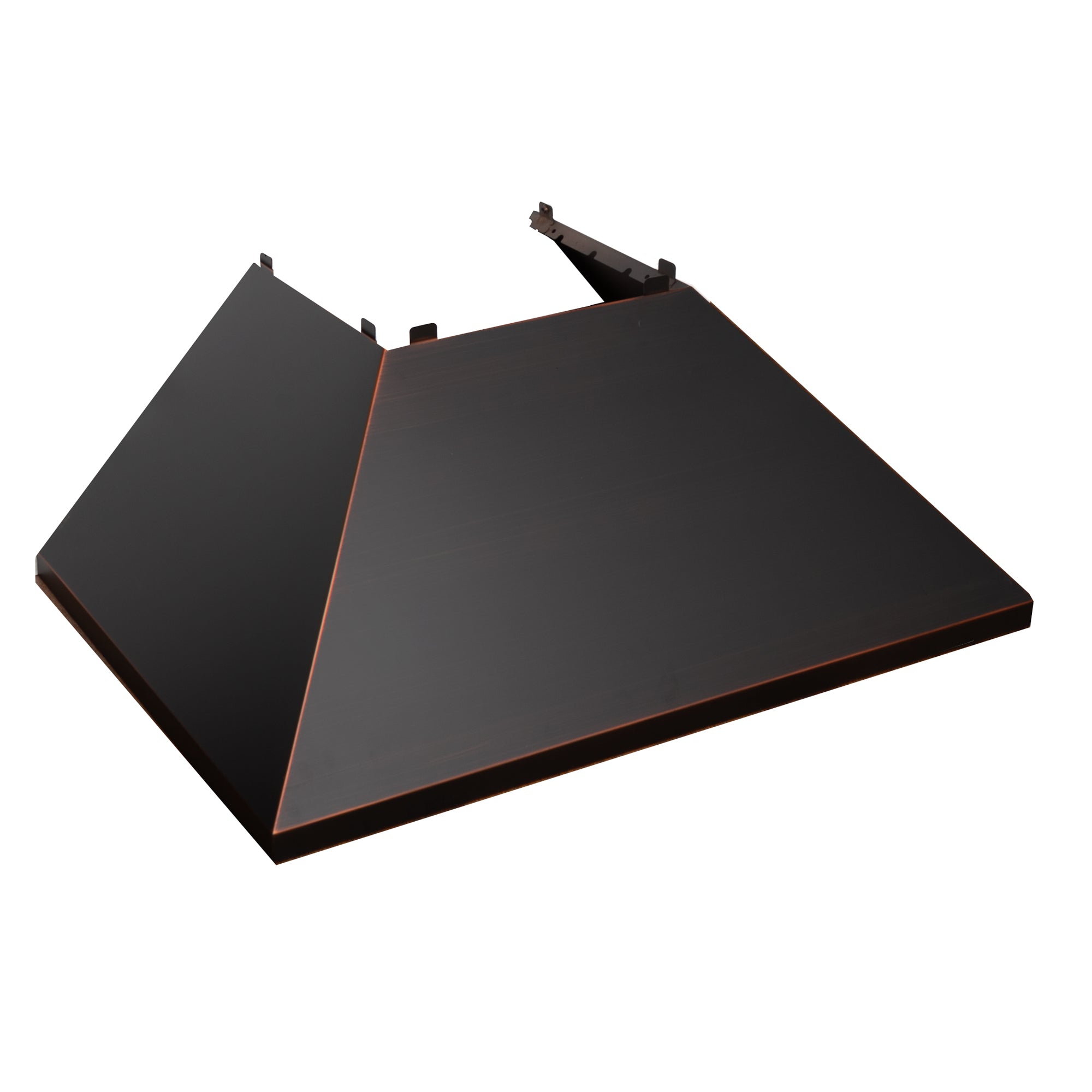 ZLINE Ducted DuraSnow® Stainless Steel Range Hood with Oil Rubbed Bronze Shell (8654ORB)