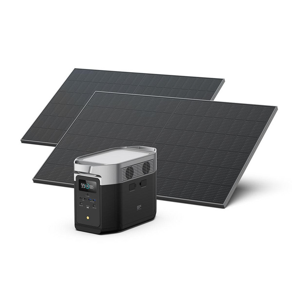 EcoFlow DELTA Max Portable Power Station + 2*400W Rigid Solar Panel