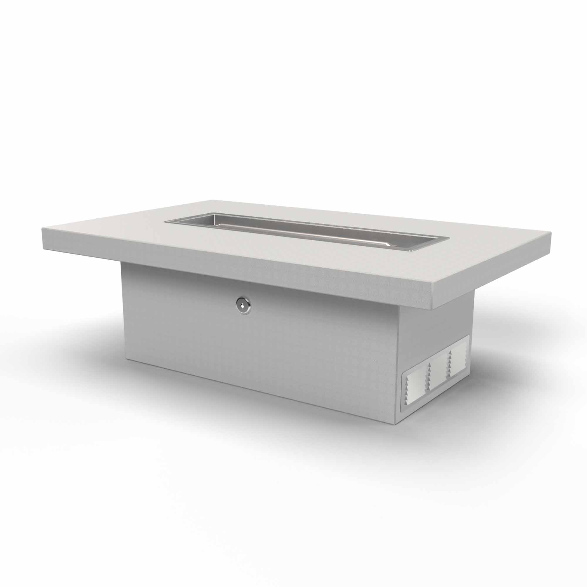 RECTANGULAR READY-TO-FINISH FIRE TABLE FORM