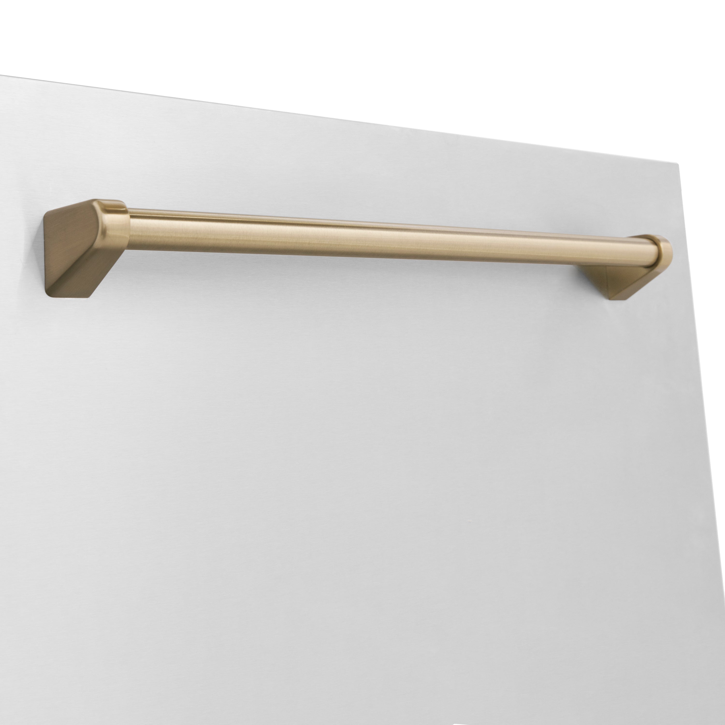 ZLINE 24 in. Autograph Edition Tallac Dishwasher Panel with Champagne Bronze Handle and Color Options (DPVZ-24-CB)