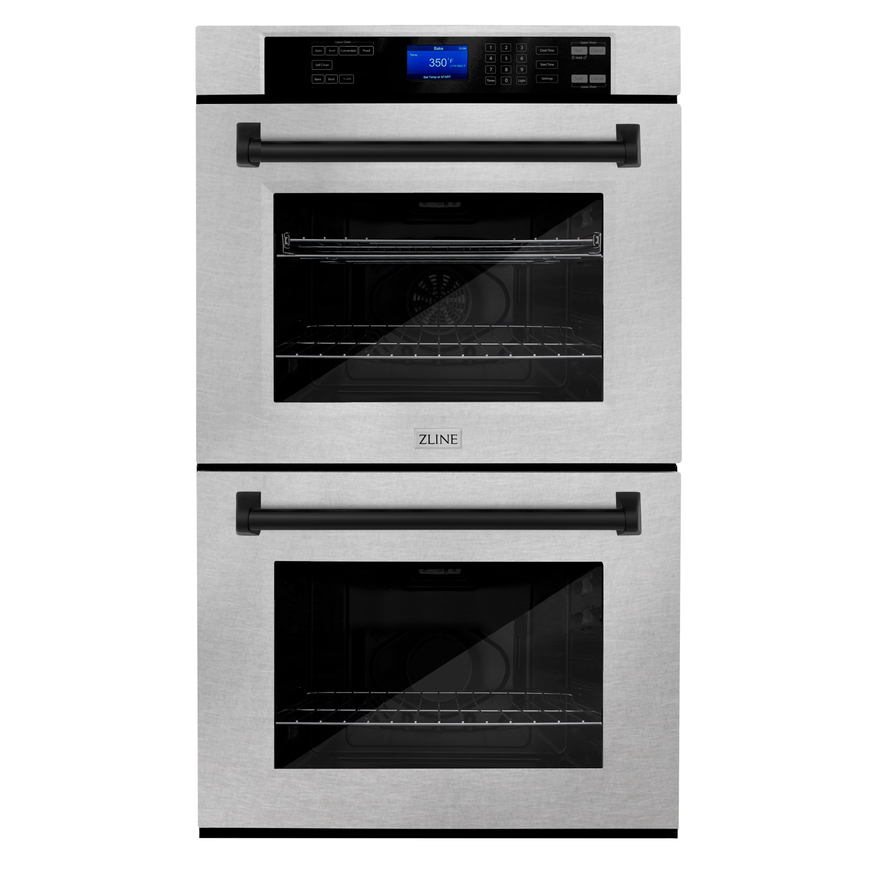 ZLINE 30" Autograph Edition Double Wall Oven with Self Clean and True Convection in DuraSnow Stainless Steel (AWDSZ-30)