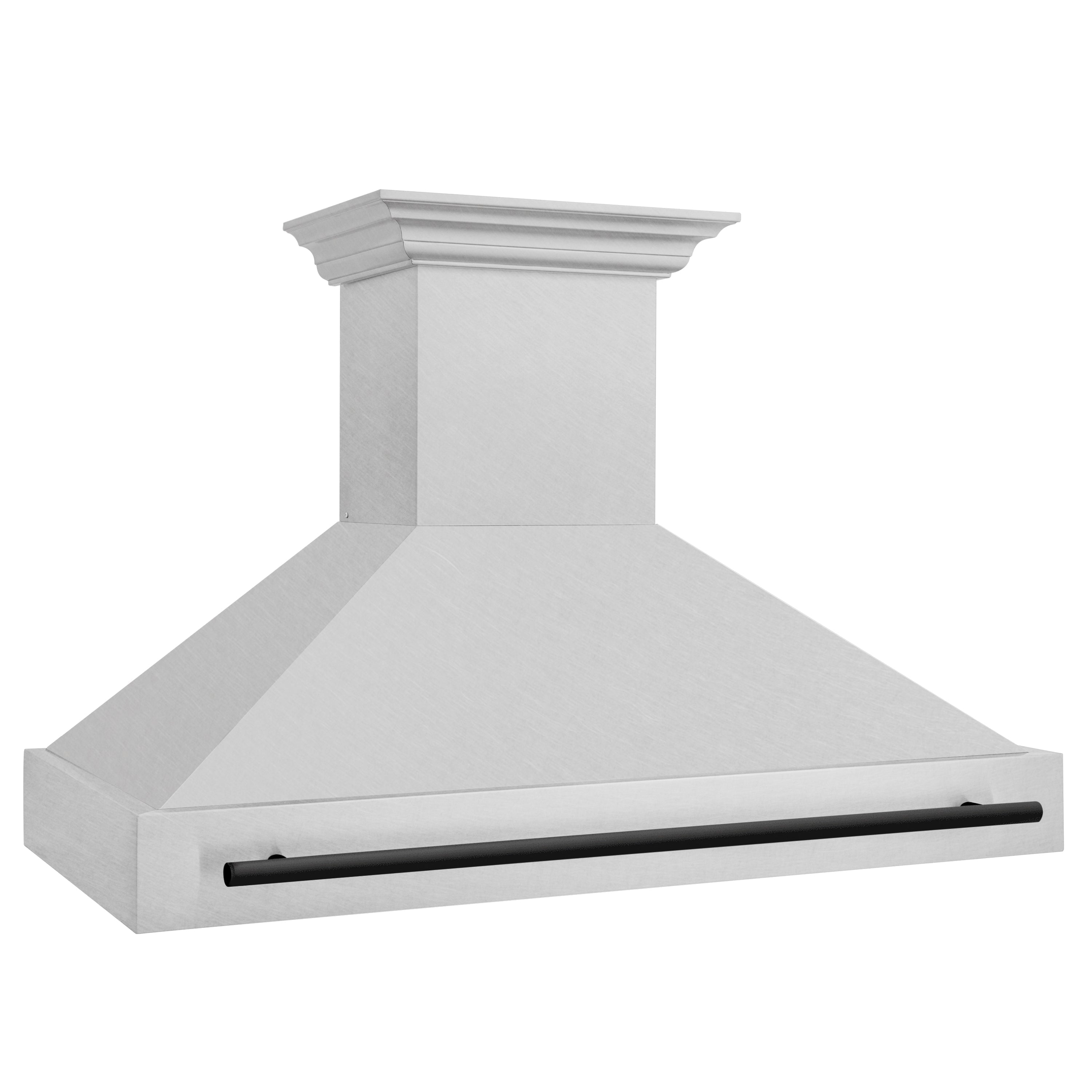 48 in. ZLINE Autograph Edition DuraSnow Stainless Steel Range Hood with DuraSnow Stainless Steel Shell (8654SNZ-48)