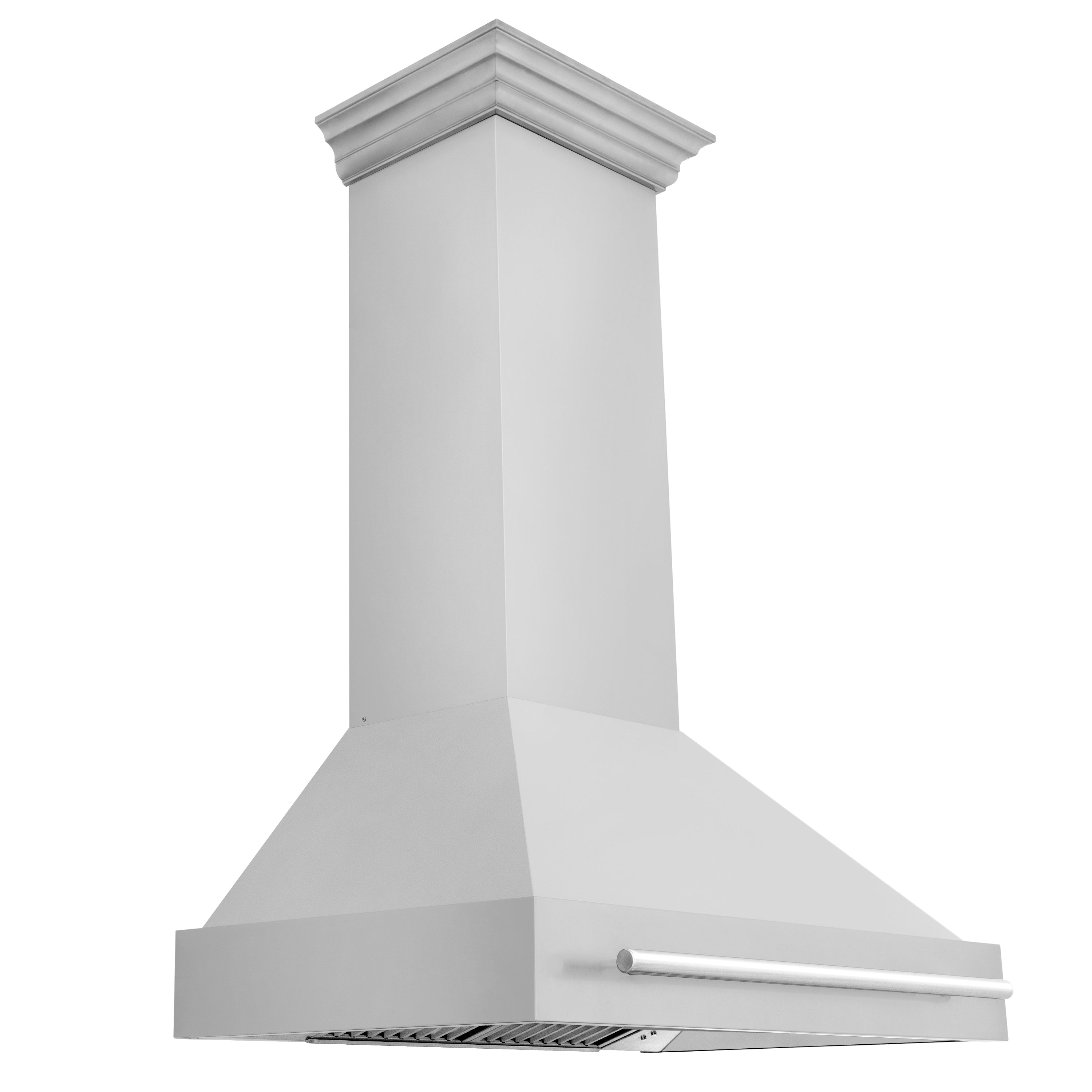 ZLINE 36 in. Stainless Steel Range Hood with Stainless Steel Handle (8654STX-36)