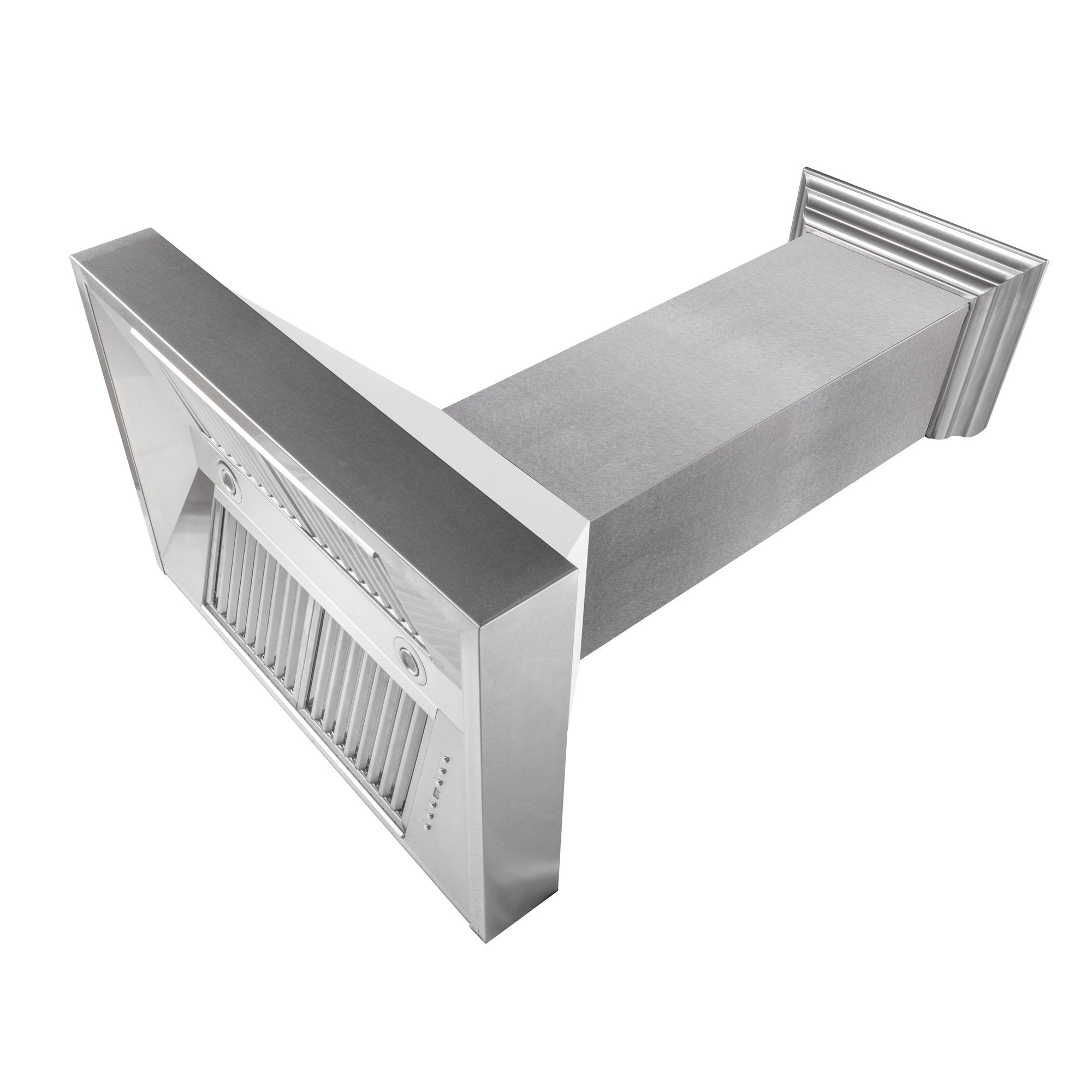 ZLINE DuraSnow® Stainless Steel Range Hood With White Matte Shell (8654WM)