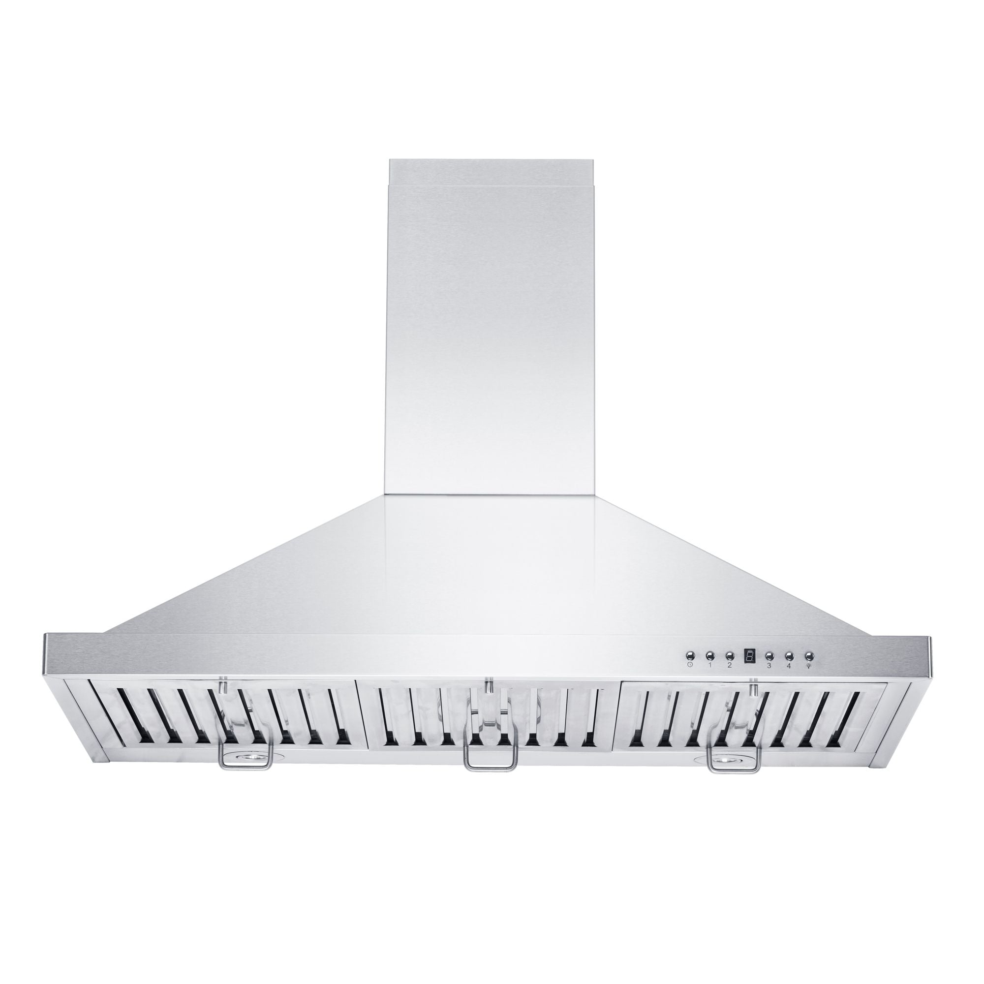 ZLINE Convertible Vent Wall Mount Range Hood in Stainless Steel with Crown Molding (KBCRN)